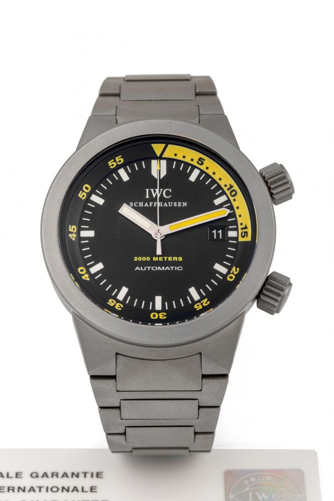 IWC, REF. 3548, AQUATIMER 2000 METERS, TITANIUM