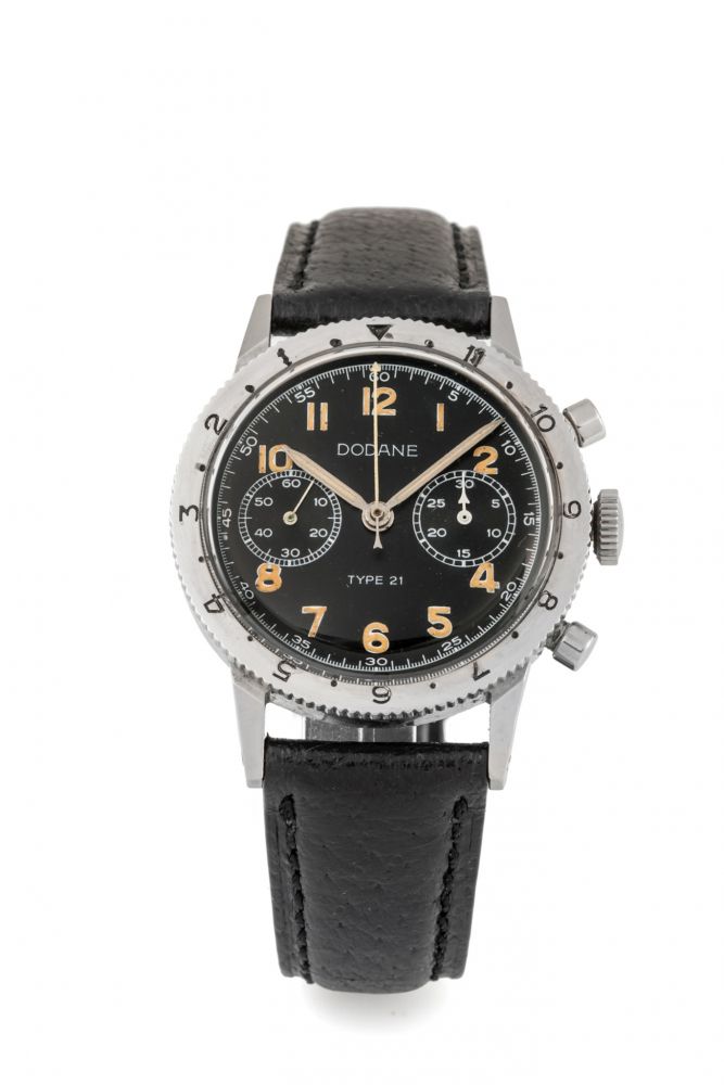 DODANE, TYPE 21, FLYBACK CHRONOGRAPH, STEEL