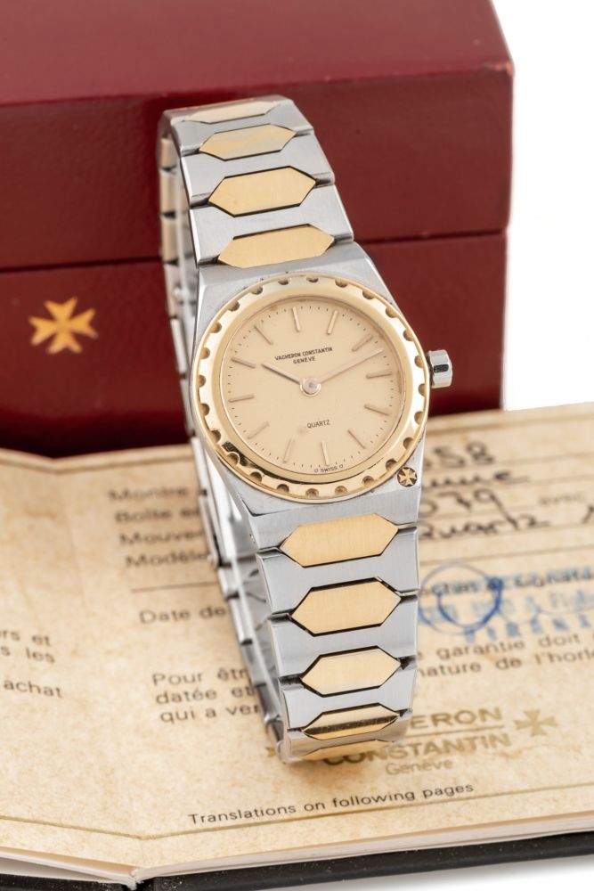 VACHERON CONSTANTIN, REF. 222, STEEL AND GOLD