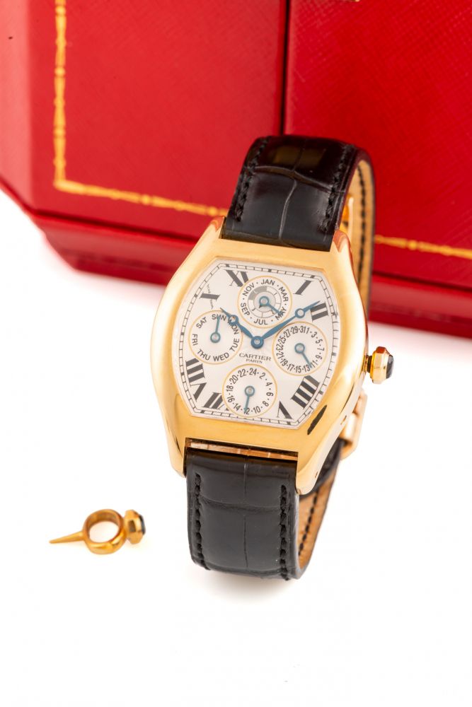 CARTIER, REF. 2629, TORTUE PERPETUAL CALENDAR