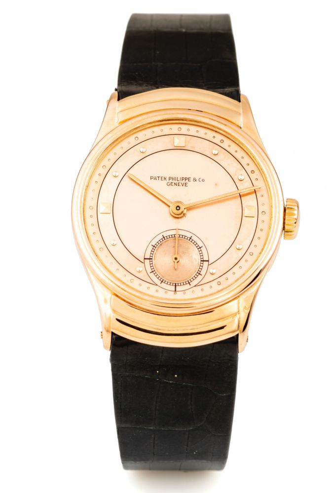 PATEK PHILIPPE, REF. 539, “THE ARMADILLO”, PINK GOLD