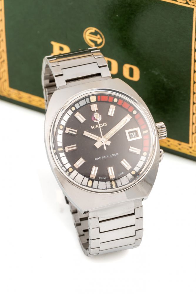 RADO, CAPTAIN COOK, STEEL