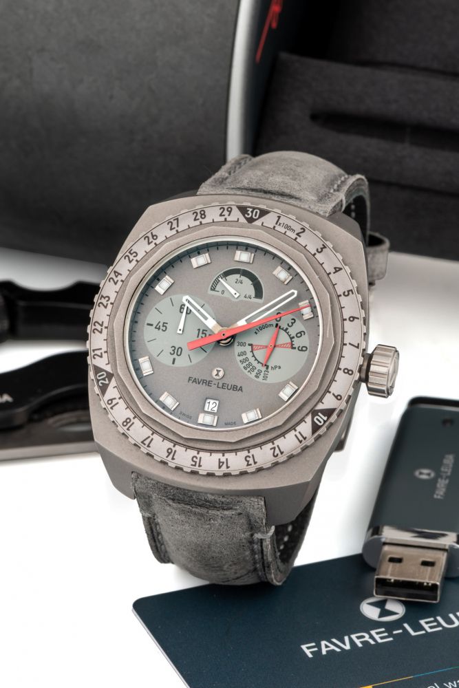 FAVRE LEUBA, BIVOUAC 9000, PERSONAL WATCH OF ADRIAN BALLINGER THAT CLIMBED THE EVEREST