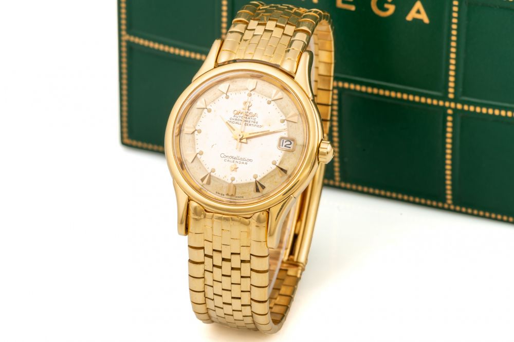 OMEGA, REF. 2943, CONSTELLATION CALENDAR, GOLD