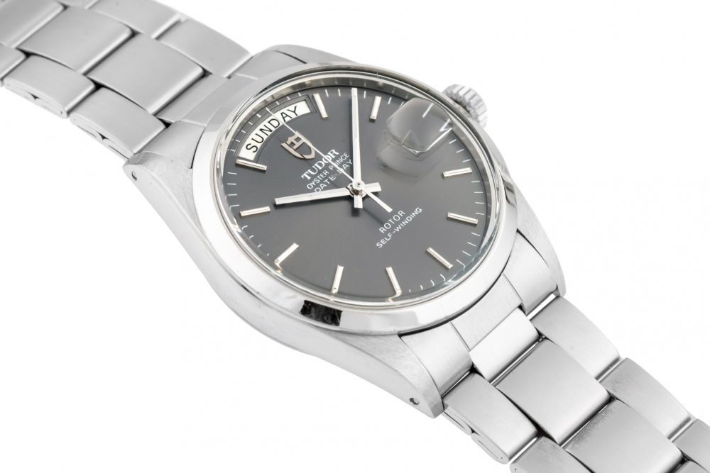 TUDOR, REF. 94500, JUMBO DATE-DAY, STEEL