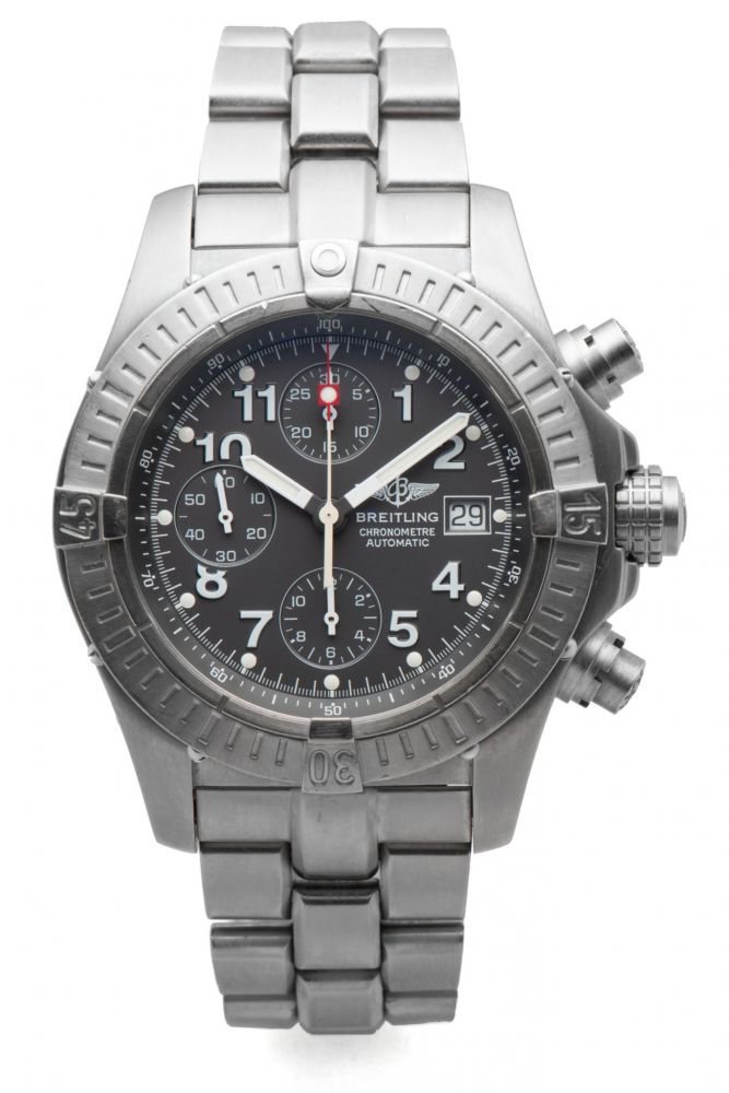BREITLING, REF. E13360, CHRONO AVENGER, TITANIUM