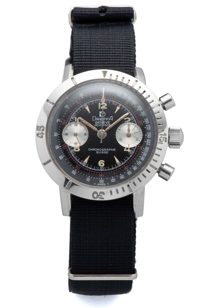 DREFFA, CHRONOGRAPH, STEEL