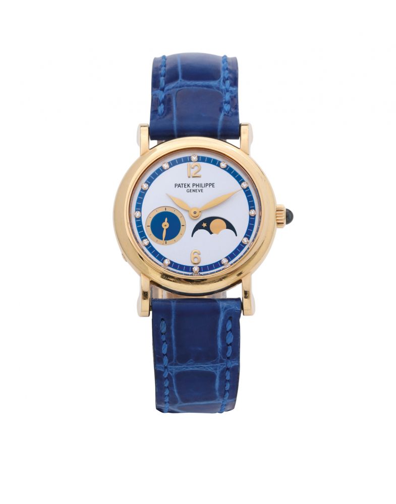 PATEK PHILIPPE, REF. 4857, CALATRAVA MOONPHASE, YELLOW GOLD
