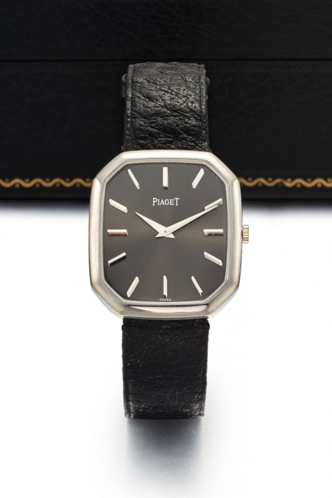 PIAGET REF. 9792, DARK GREY DIAL. 18K WHITE GOLD
