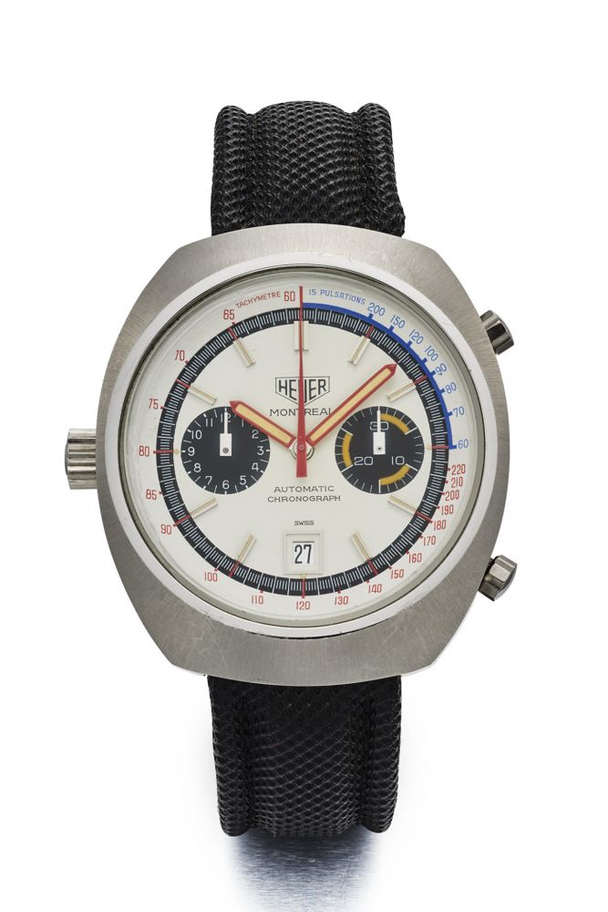 HEUER REF. 110.503. “MONTREAL”. STAINLESS STEEL
