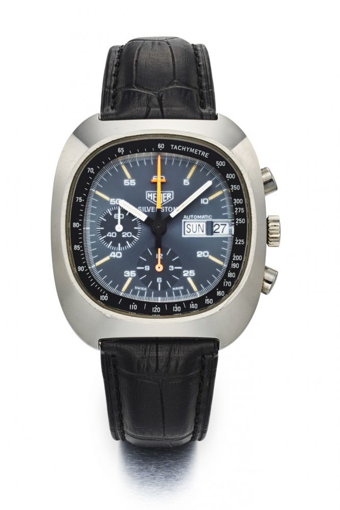 HEUER REF. 11010. “SILVERSTONE”. STAINLESS STEEL