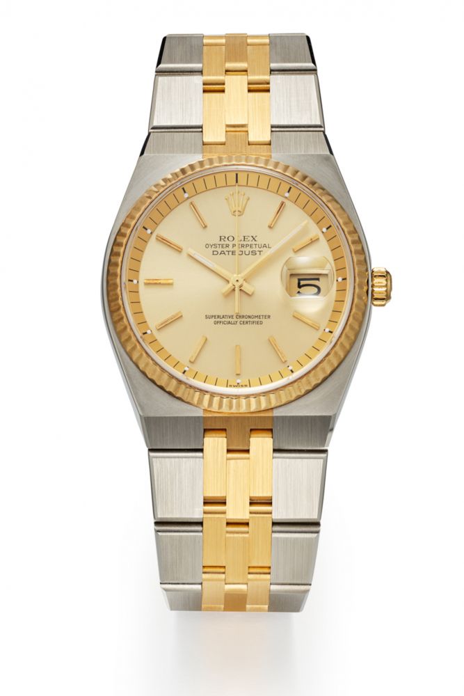 ROLEX REF. 1630. “DATEJUST”. STAINLESS STEEL AND 18K YELLOW GOLD