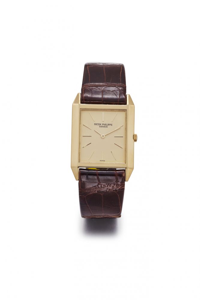 PATEK PHILIPPE REF 3572 MANUAL-WINDING EXTRA-THIN 18K YELLOW GOLD