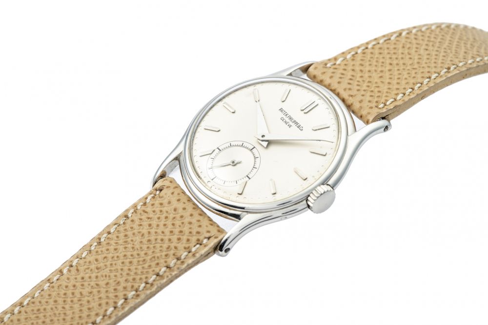 PATEK PHILIPPE REF 1527, MANUAL-WINDING WRISTWATCH. PLATINUM