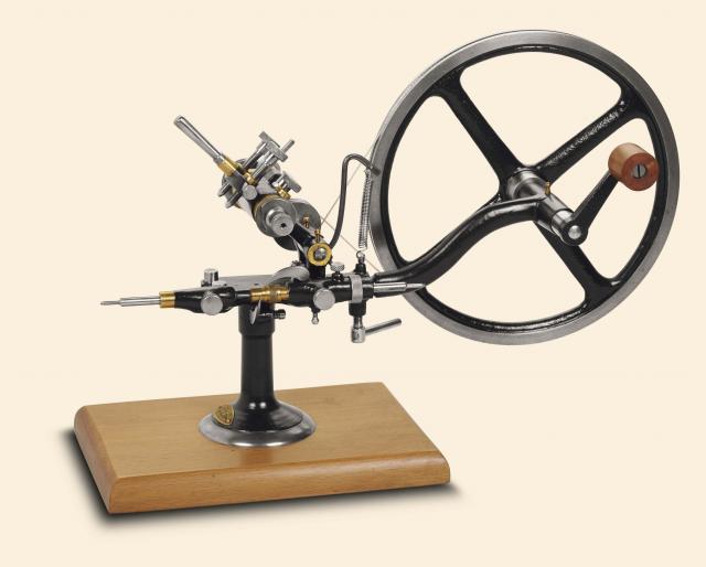 Sandoz Fils Co, La Chaux-de-Fonds Bienne, nne, circa 1930. Fine brass and steel rounding-up tool.