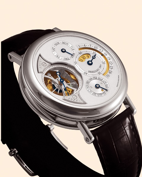 1747 - 1997 - Breguet 250th Anniversary Breguet, No.1748, Ref. 3857PT. Made in 1997 to commemorate the 250th Anniversary of the birth of Abraham Louis Breguet (1747 - 1823). Extremely fine and rare, minute repeating platinum gentleman's wristwatch with vi