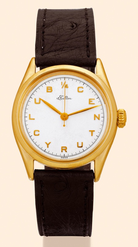 1/4 Century Club Rolex Eaton 1/4 Century Club, Ref. 6222. Made in 1953. Fine and rare, center-seconds, self-winding, water-resistant, 14K yellow gold gentleman