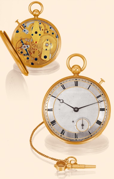 Monsieur J.G. Humann.Deput_ du Bas Rhin.Breguet, Horloger de la.Marine Royale, No. 3394, case No. 2386..R_p_tition 
