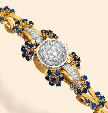 Diamonds and Sapphires.Patek Philippe Co., Gen