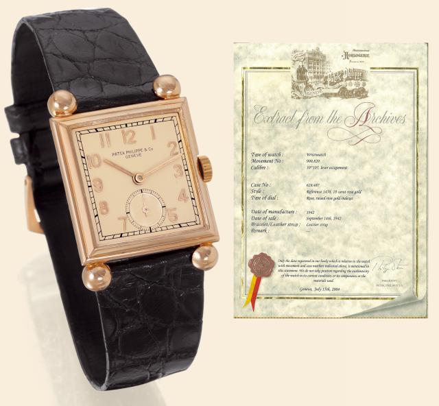 Pink Ref. 1458.Patek Philippe Cie.Gen