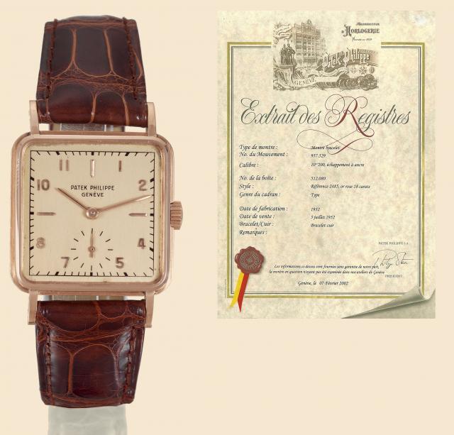 Pink Ref. 2485.Patek Philippe Cie, Gen