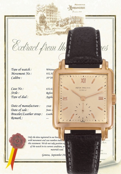 Pink Gold Ref. 2436.Patek Philippe Cie, Gen