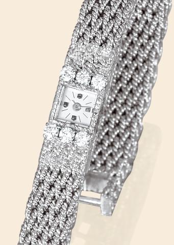 Ref. 6190, White Gold Diamond.Bracelet Watch.Vacheron Constantin, Gen