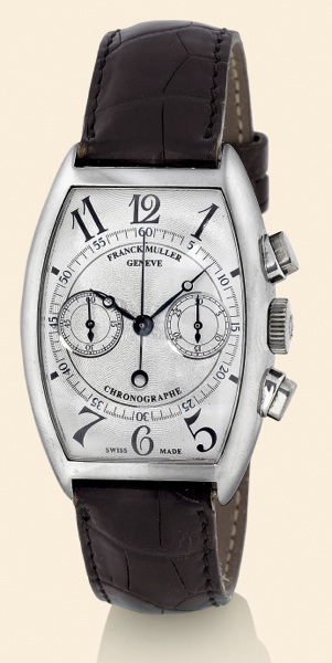 Stainless Steel.Cintr_e Curvex Chronographe.Franck Muller, Gen