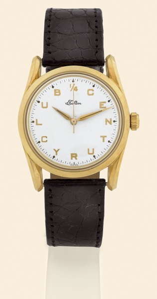 1/4 Century Club.Rolex for Eaton, 1/4 Century Club, Ref. 5590/.1011. Made in 1965, presented to Malvern G. Smith.on his becoming a member of The Timothy Eaton Quarter.Century Club, 1940-1965..Fine and rare, center seconds, self-winding, water-resistant.l4