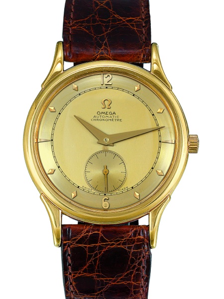 YELLOWGOLD CENTENARY.Omega, Automatic, Chronom