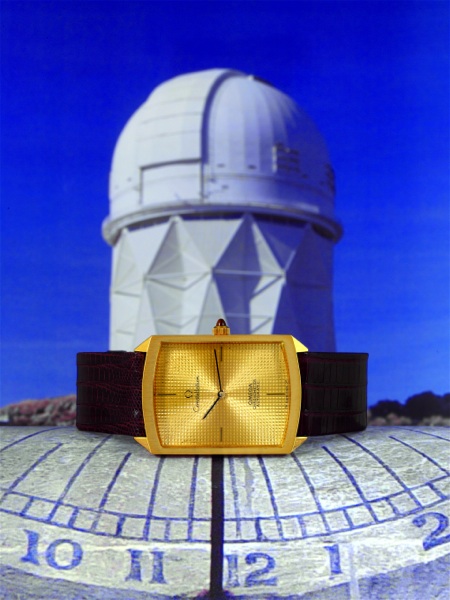 CONSTELLATION CHRONOMETER Omega, Constellation, Chronometer, Automatic, No. 26524571, case No. 192.Ref. BA 153.042. Sold on May 31, 1977..Fine and rare, rectangular, self-winding 18K gold gentleman`s wristwatch with an.Omega buckle. This watch is sold wit