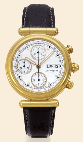 Mother-of-Pearl Dial.G_rald Genta, Gen