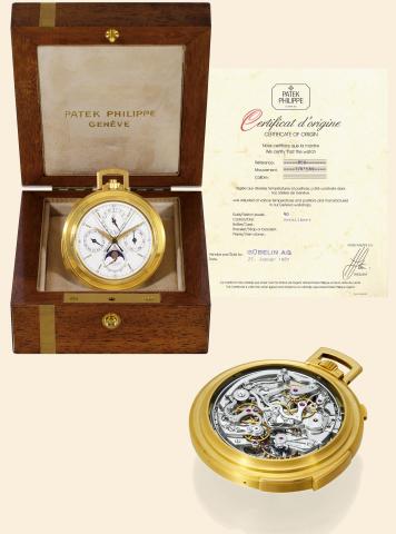 Watch with Nine Complications.Patek Philippe Cie., Gen
