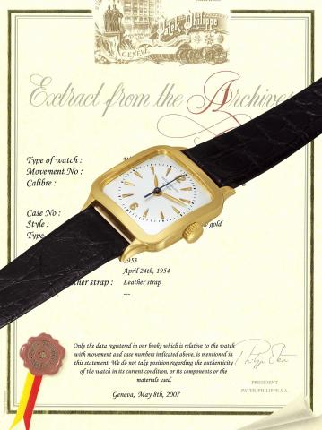 Yellow Gold Ref. 2514/1.Patek Philippe Cie, Gen