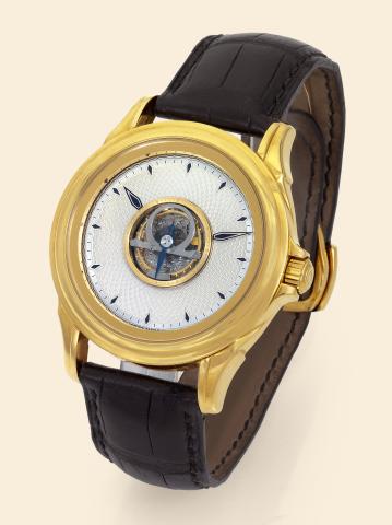 De Ville - Central Tourbillon.Omega, De Ville - Central Tourbillon, No. 9, Ref. 5930.30.01..Launched in 1994 to mark the 100th anniversary of the.founding of Omega as the world