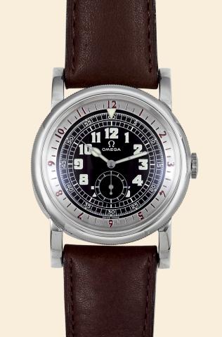1938 -Pilot's Watch.Omega, Museum Collection.Pilot's Watch.No. 0544/4938, Ref. ST 167.2000..Made in 2000..Fine, self-winding, water-resistant, stainless.steel pilot