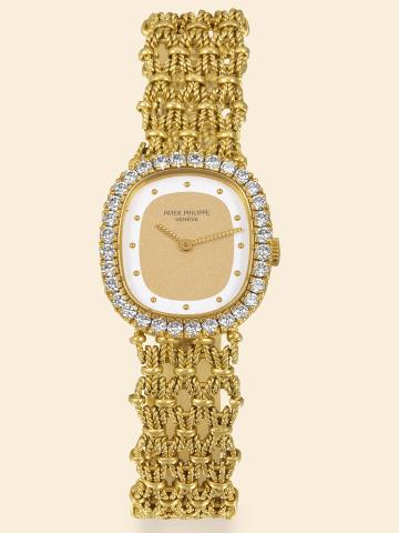 Ref. 4134/9.Lady's Yellow Gold.Diamonds.Patek Philippe, Gen