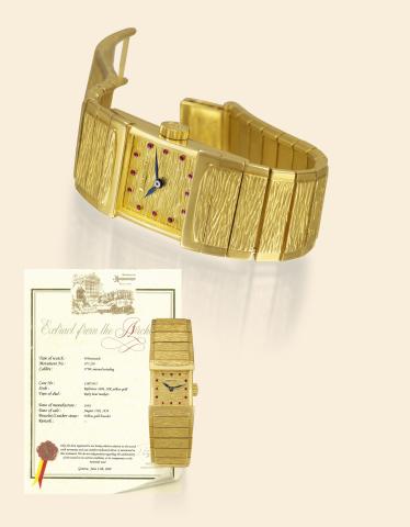Ref. 3409.Yellow Gold Ruby Hour Markers.Patek Philippe, Gen