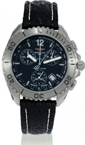 Breitling, 1884, Shark Chronograph.case No. 4757, Ref..A53605. Made in the 1990
