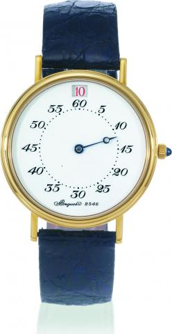 24-Hour Jump-Hour.Breguet, Heures sautantes, No. 7/800, No. 2546.Ref. 2546B. Made in a limited series of 800 examples in the.1990
