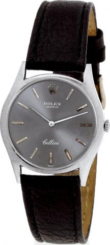 Ref. 3804, Cellini.Rolex, Geneva, Cellini, Ref. 3804. Made circa 1970..Fine and elegant, flat, 18K white gold wristwatch..To be sold without reserve