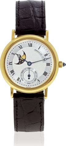 Moon Phase.Breguet, Moon Phase, No. 1177. Made in the 1990