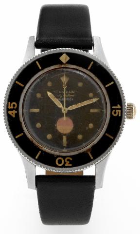 Blancpain, Fifty Fathoms, Milspec I, Ref. 3031. Made.in the 1950s..Fine and rare, stainless steel, center seconds, selfwinding.water-resistant, anti-magnetic diver's wristwatch.
