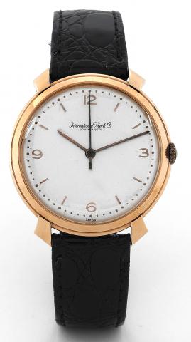 Pink Gold.International Watch Co., Schaffhausen, No. 1722173.case No. 1891953, Ref. R 521. Made in the 1960