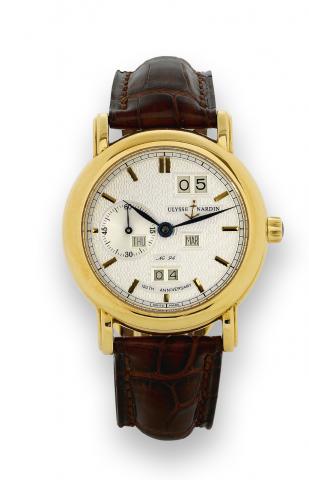Yellow Gold Perpetual Ludwig.Ulysse Nardin, Locle Gen
