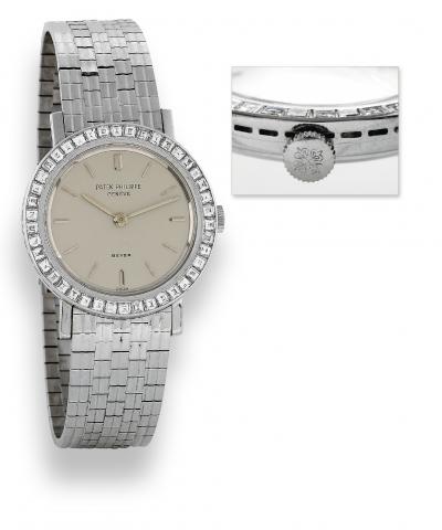 Ref. 3401, Platinum and Diamonds.Patek Philippe Cie, Gen