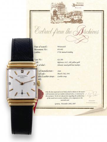 Ref. 1417.Patek Philippe Co., Gen