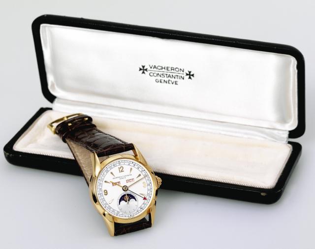 Yellow Gold.Claw Lugs Triple Date.Vacheron Constantin, Gen