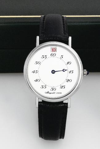24-Hour Jump-Hour.Breguet, Heures Sautantes, No. 42/400, Ref..3339B. Made in a limited series of 400 examples in the.1990