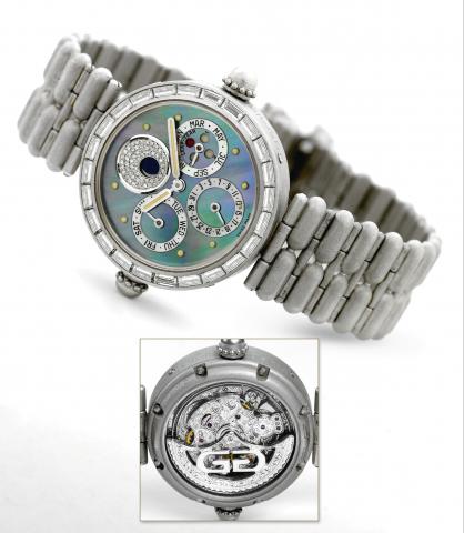 White Gold Minute-Repeating Perpetual Calendar No. 1.G_rald Genta, Gen